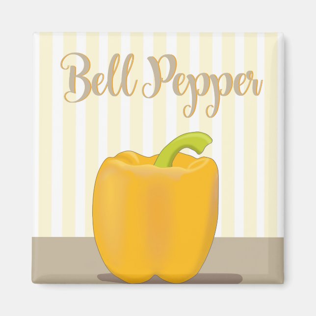 Bell Pepper Magnet (Framsidan)