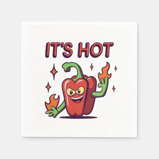 Bell Pepper Pappersservett (Framsidan)