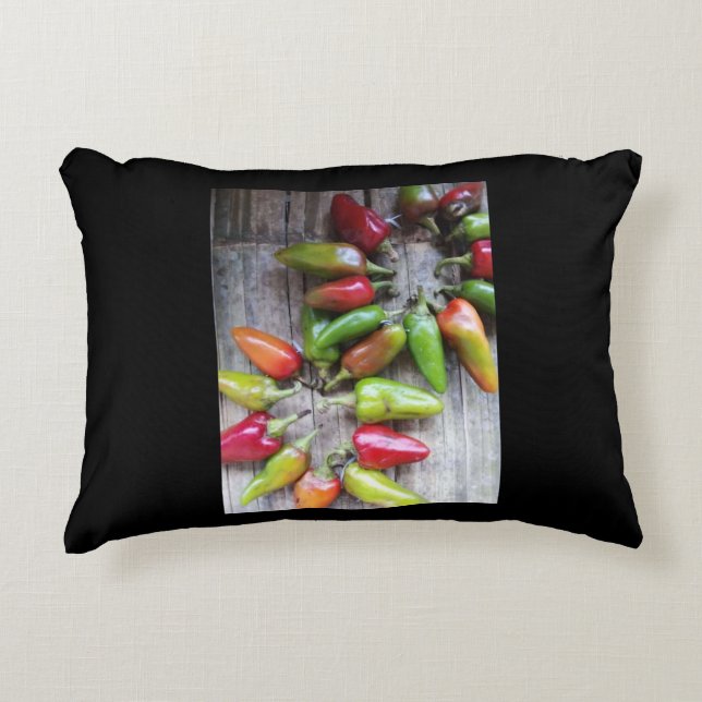 bell pepper pillow prydnadskudde (Framsidan)
