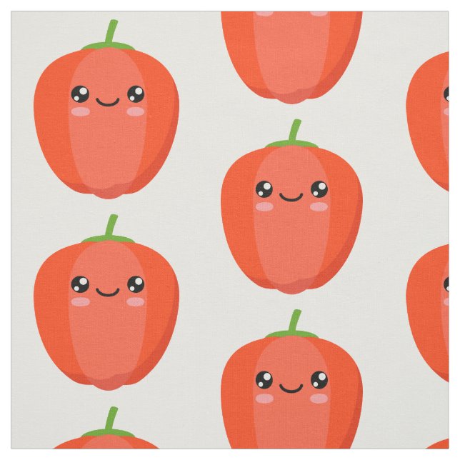Bell Pepper Red Tyg (Provkarta)