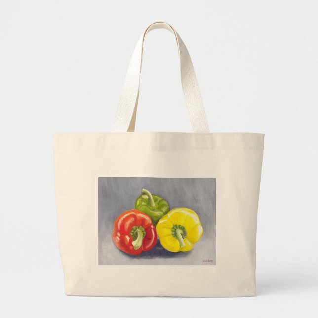 Bell Peppers Jumbo Tygkasse (Framsidan)