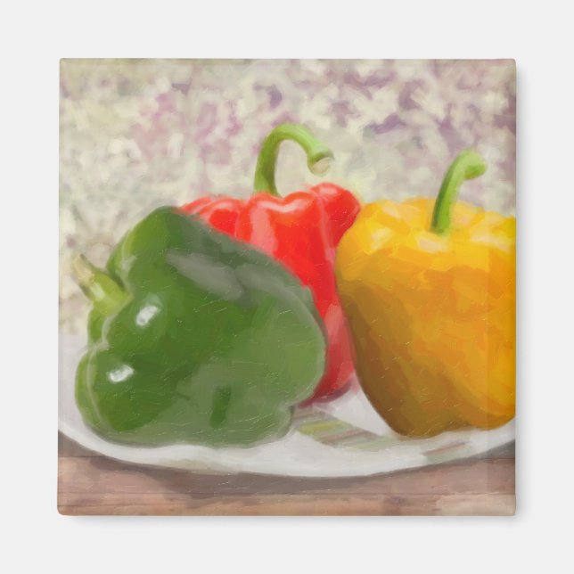 Bell Peppers Magnet (Framsidan)