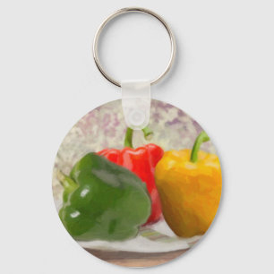 Bell Peppers Nyckelring