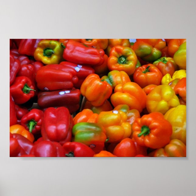 Bell Peppers Poster (Framsidan)
