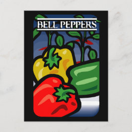 Bell Peppers Vykort