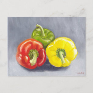 Bell Peppers Vykort