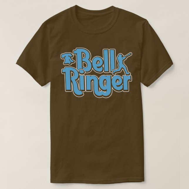 Bell Ringer Home Springa Liberty Bell Philly Baseb T Shirt (Design framsida)