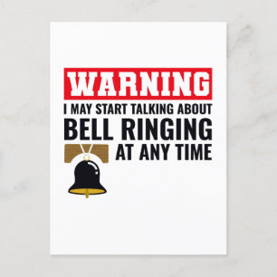 Bell Ringer Ringing Collector Campanolog Funny Vykort