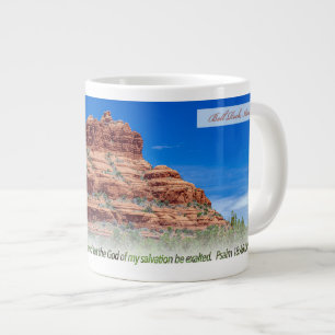 Bell Rock Psalm 18:46 KJV Jumbo Mugg