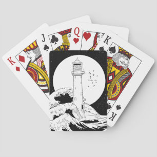 Bell Sten fyr Skottland Casinokort