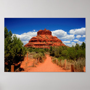 Bell Sten i Sedona, Arizona United Stater Poster