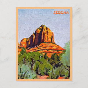 Bell Sten, Sedona, Arizona, vykort för målning
