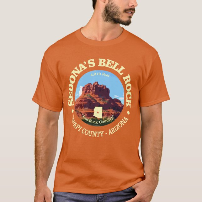 Bell Sten Sedona (rd) T Shirt (Framsida)