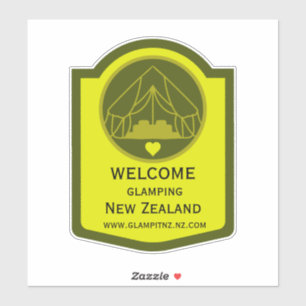 Bell Tält Glamping Business Klistermärken