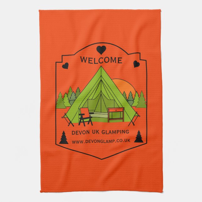 Bell Tält Glamping Business Kökshandduk (Vertikal)