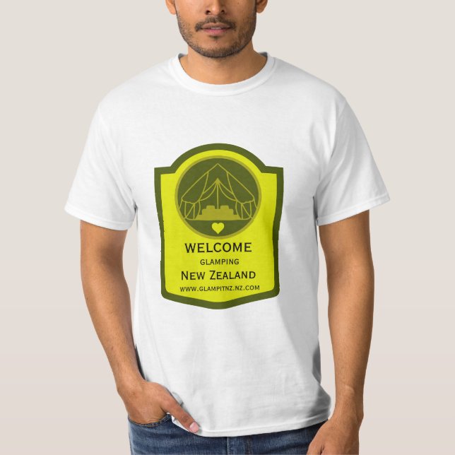 Bell Tält Glamping Business T Shirt (Framsida)