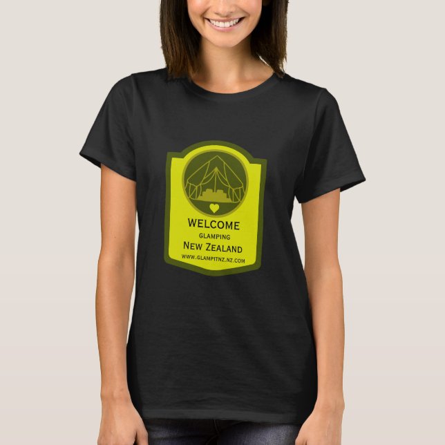 Bell Tält Glamping Business T Shirt (Framsida)