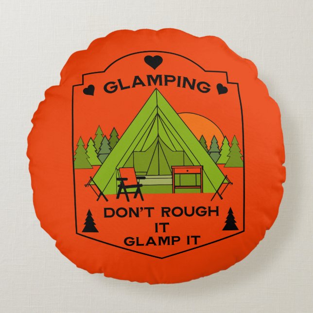Bell Tält Glamping Rund Kudde (Framsidan)