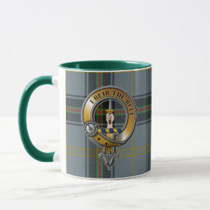 Bell Tartan och Badge Mugg