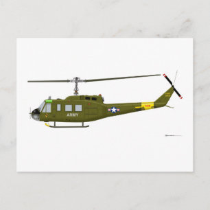 Bell UH-1D Irokvois Vykort