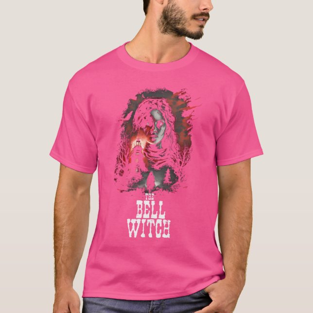 Bell Witch - skräcktemat design T Shirt (Framsida)