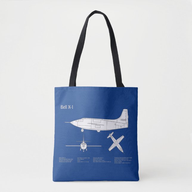 Bell X-1 - Flygplanets planritningar ABD Tygkasse (Framsida)