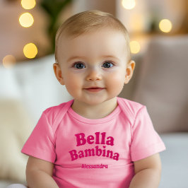 Bella Bambina Baby Rosa Bodykostym T Shirt
