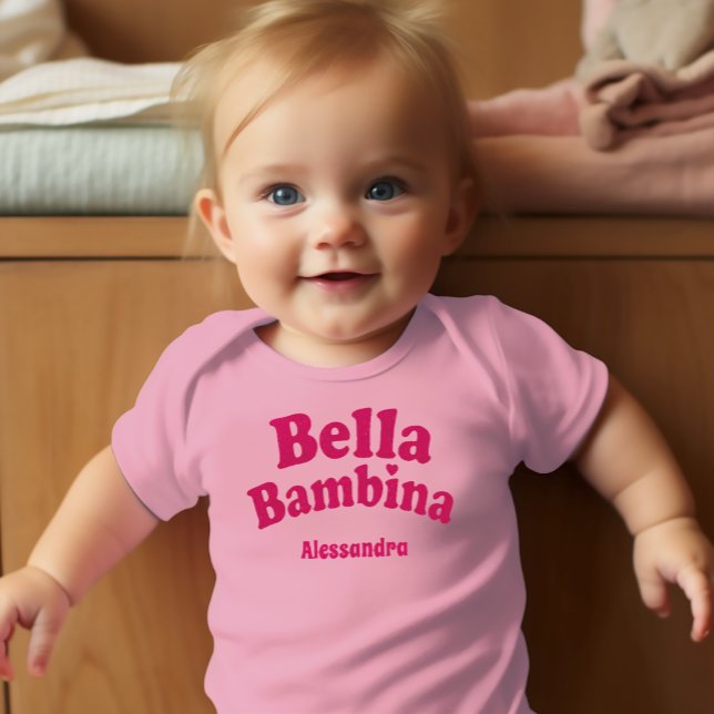 Bella Bambina Baby Rosa Bodykostym T Shirt (Skapare uppladdad)
