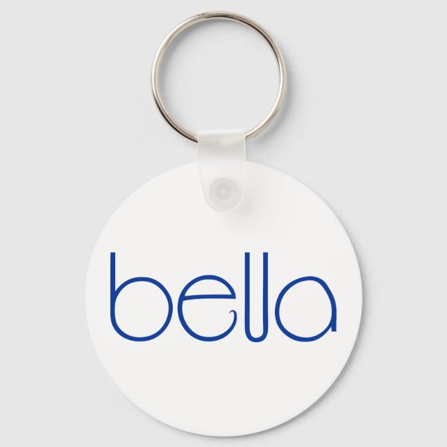 Bella blue Keychain Nyckelring (Framsida)
