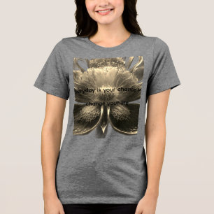 Bella+Canvas Dam Tri-Blend T-Shirt av Zazzle