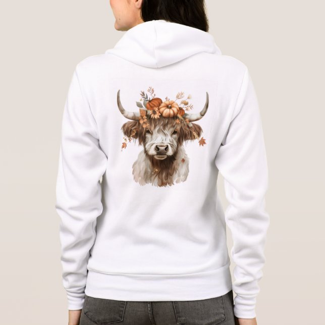 Bella+Canvas Heldräkt med Full Zippa Dragkedja T Shirt (Baksida)