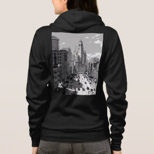 Bella+Canvas Heldräkt med full zipper T Shirt