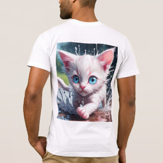 Bella Canvas Jersey Kortärmad T-Shirt Kittens