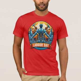Bella+Canvas Jersey Labor Day Design T Shirt