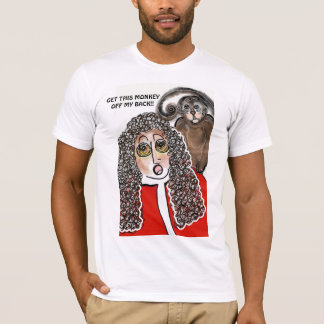 Bella Canvas Manar-shirt! Funny domare Monkey Tee