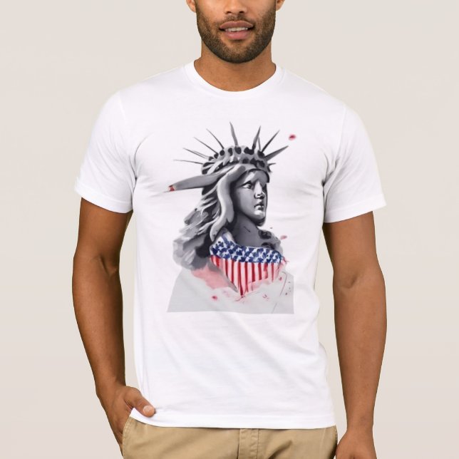 "Bella Canvas Premium Comfort Jersey Tee" T Shirt (Framsida)