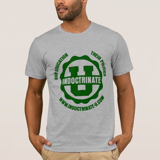 Bella Canvas Radiation Logotyp T-Shirt (Framsida)