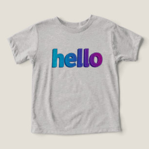 Bella+Canvas Småbarn Tri-blend T-Shirt