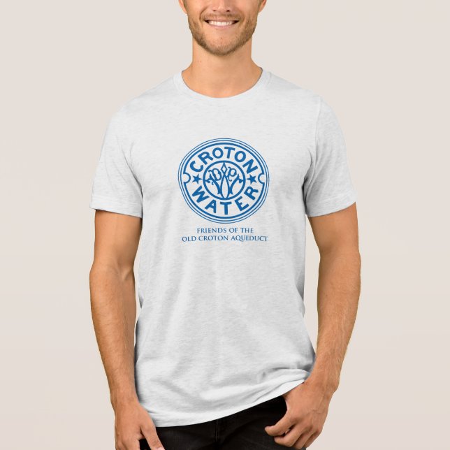 Bella+Canvas T-shirt för män med brunnslock (Framsida)