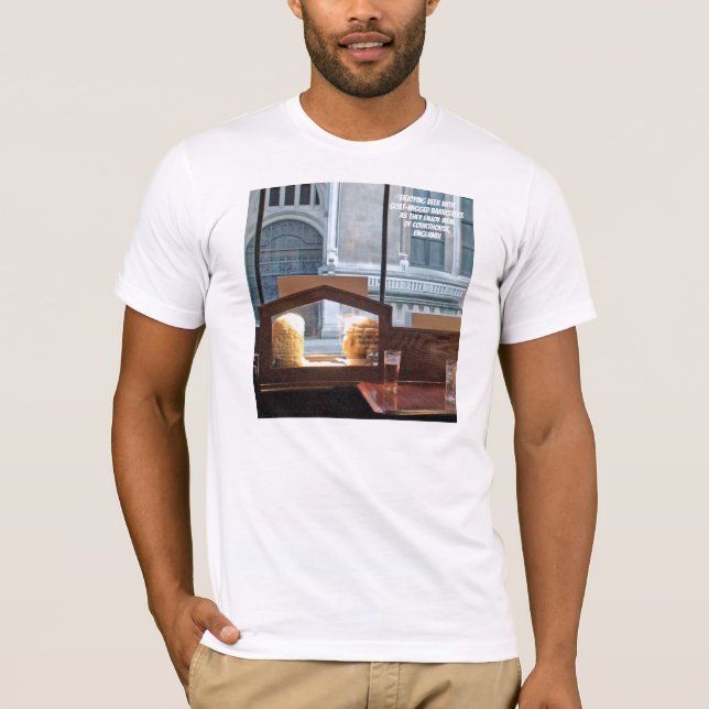 Bella Canvas Tee, Cotton, White Wigged Barristers! T Shirt (Framsida)