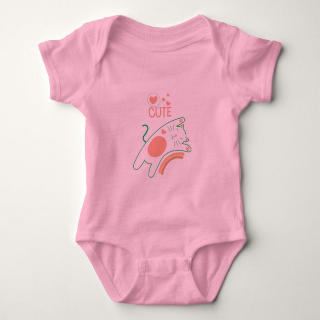 Bella+Canvas Toddler Tri-blend bodysuit T Shirt (Framsida)
