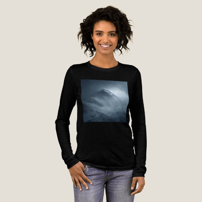 Bella+Canvas Tri-blend Long Sleeve Shirt T (Hel framsida)
