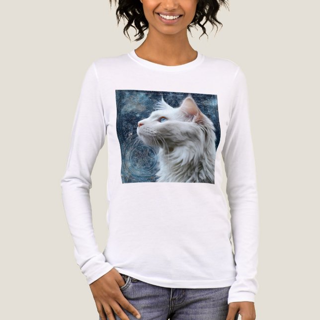 Bella+Canvas Tri-blend Long Sleeve Shirt T Shirt (Framsida)