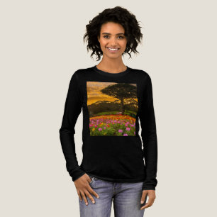 Bella+Canvas Tri-blend Manga Longa - Encantos do S T Shirt