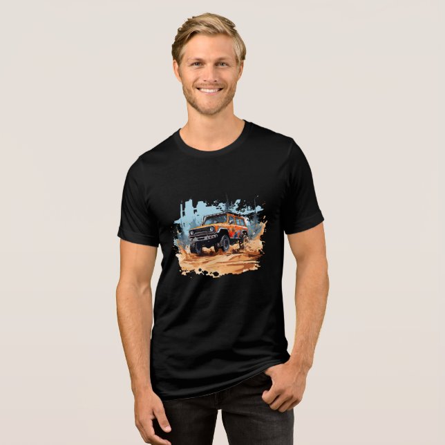Bella+Canvas Tri-blend T-Shirt (Framsida Full)