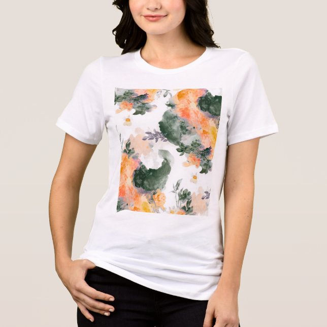 Bella+Canvas Tri-Blend T-Shirt (Framsida)