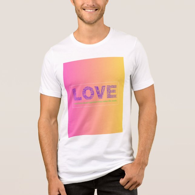 Bella+Canvas Tri-blend T-Shirt (Framsida)