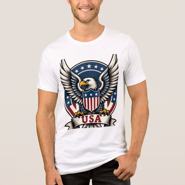 Bella+Canvas Tri-blend T-Shirt (Framsida)