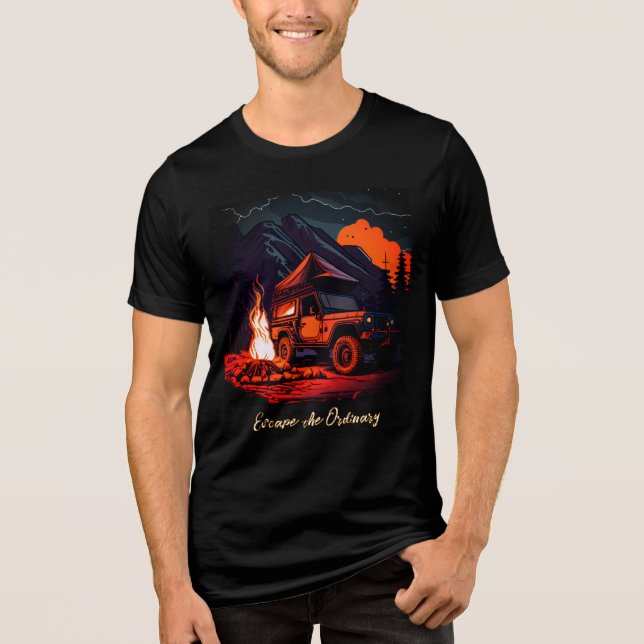 Bella+Canvas Tri-blend T-Shirt (Framsida)