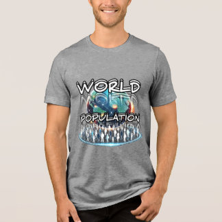 Bella+Canvas Tri-blend T-Shirt, Solid Black Trible T Shirt
